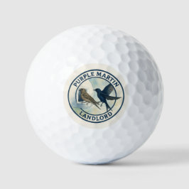 Lila Martin Landlord Nature Swallow Bird Gourds Golfball