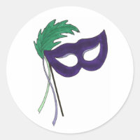 Lila Masquerade Ball Masque