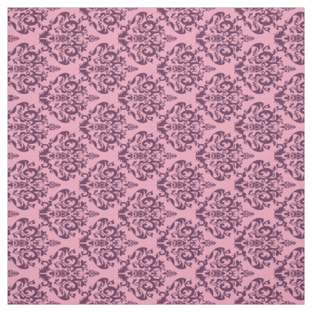 Lila Mattierte Orchidee Stoff (Muster)