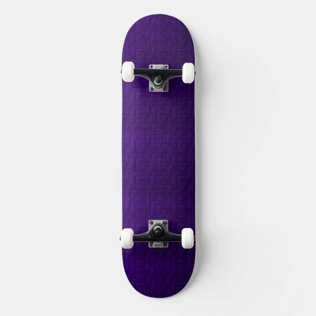 Lila Maze Skateboard (Vorderseite)