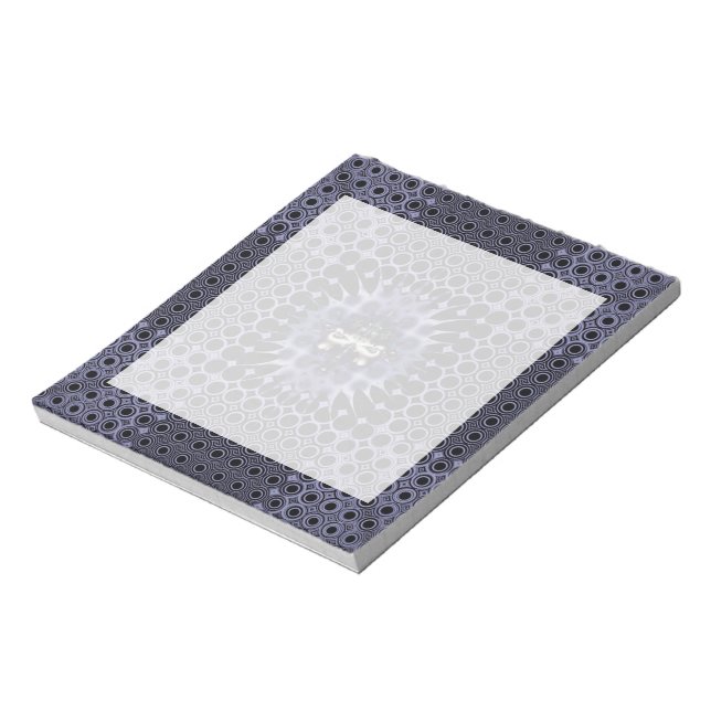 Lila Meditation Notizblock (Rotiert)