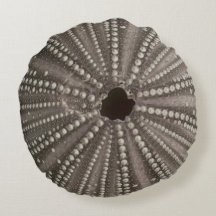 Lila Meer Urchin Throw Kissen
