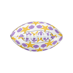Lila Meeresschnecken Football