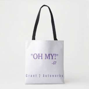 Lila "MEIN OH-!" 2 Ton-Tasche Tasche