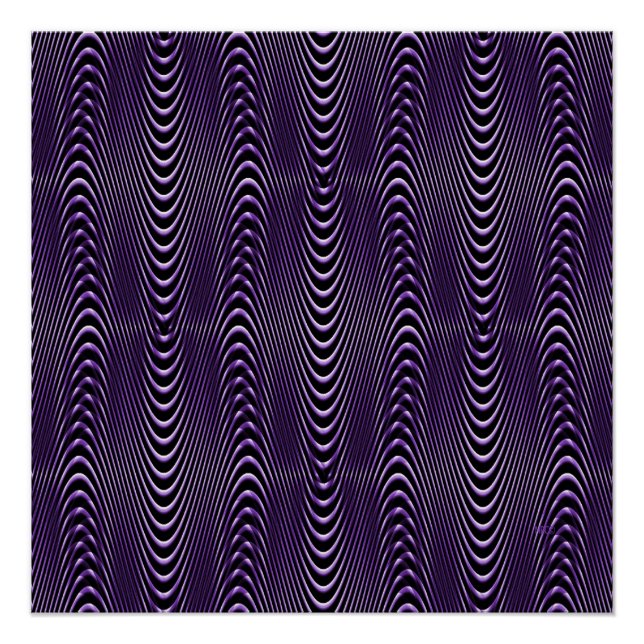 Lila Menschen Illusionen.... Poster (Vorderseite)