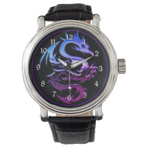 Lila Metallischer Drache