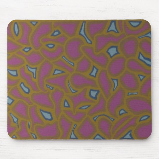 lila Miami-Laster mousepad (Vorne)