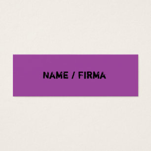 Lila - mini Visitenkarten