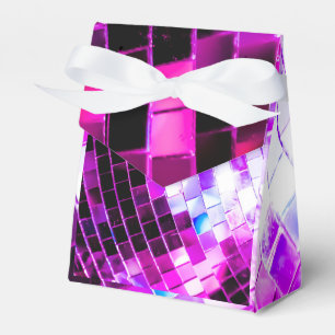 Lila Mirror Disco Ball Geschenkschachtel