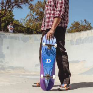 Lila mit Blue Rays DD-Markenskateboard Skateboard