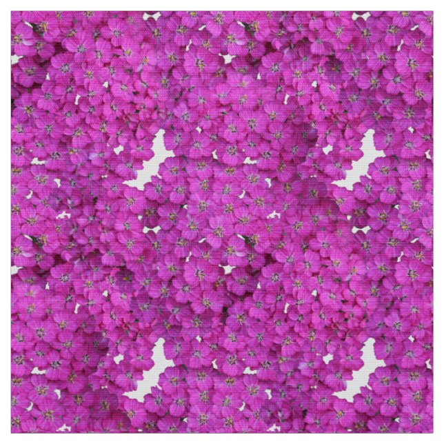 Lila mit Blumenmuster Stoff (Muster)