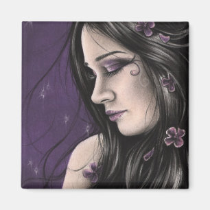 Lila Mitternachtsmagnet Magnet
