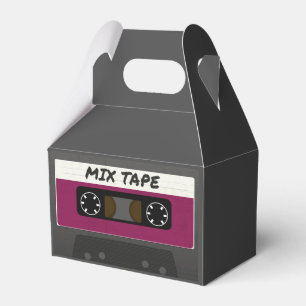 Lila Mix-Tape - 80er und 90er Retro  Geschenk Geschenkschachtel