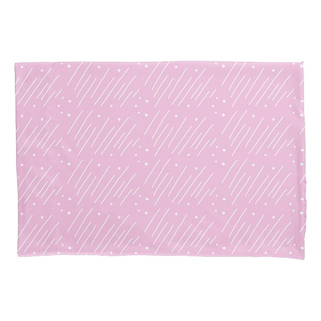 Lila Mod Pillowcase Kissenbezug (Vorderseite)