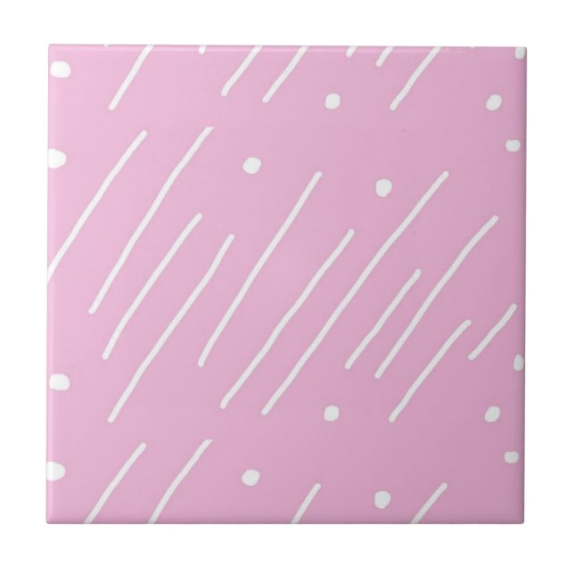 Lila Mod Tile Fliese (Vorderseite)