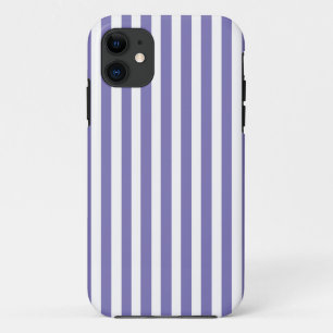 Lila moderne Streifen Case-Mate iPhone Hülle