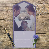 Lila modernes Foto Kein Abendessen