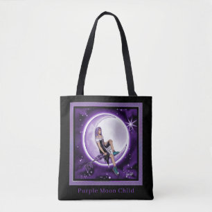Lila Mohnkind Tasche