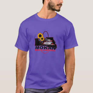 Lila MOKAN Badlanders Herren Tri-Blend-Shirt T-Shirt