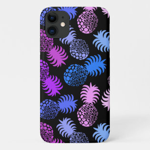 Lila Momona Hawaiian Tropical Pineapse Case-Mate iPhone Hülle