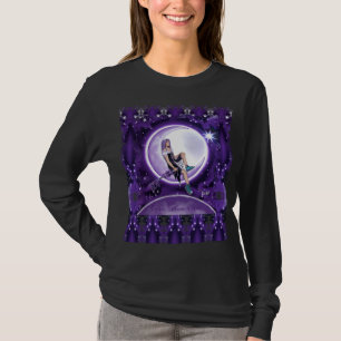 Lila Mondkind T-Shirt