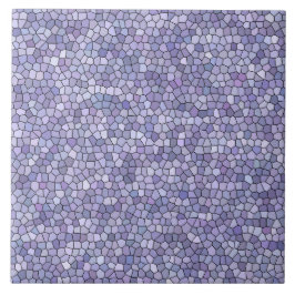 Lila-Mosaikmuster Fliese