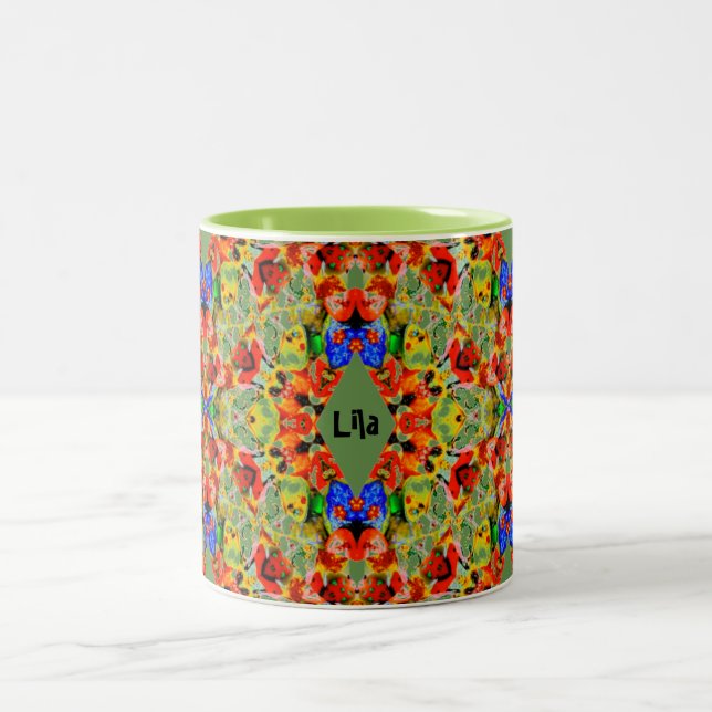 LILA ~ Mug de Noël personnalisé ~ (Centre)