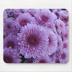 Lila Mums the Word! Mousepad