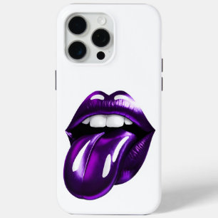 Lila Mund Case-Mate iPhone Hülle