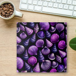 Lila Muscheln-Puzzle