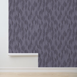Lila Muster moderner Feathers Tapete