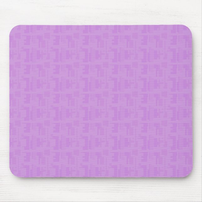 Lila Muster Mousepad (Vorne)
