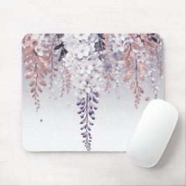 Lila Mystical Wisteria Drift Mousepad