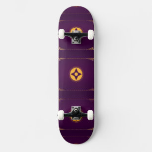 Lila Mystik Skateboard