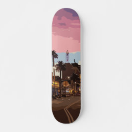 lila Nachtclub Los Angeles Skateboard