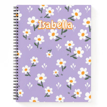 Lila nahtloses Gänseblümchen-Blumenmuster