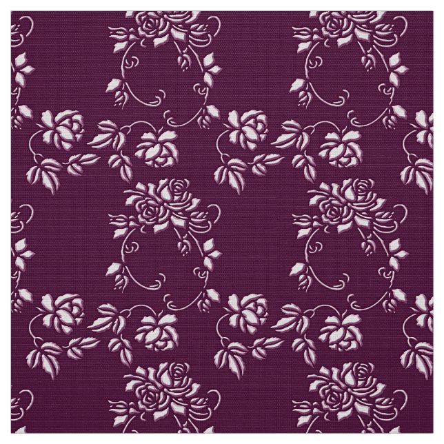 lila nahtloses mit Blumenmuster Stoff (Muster)