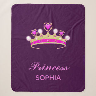 Lila Name der Prinzessin Sherpadecke