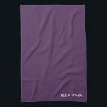 Lila Name von Blue John Geschirrtuch<br><div class="desc">Lila Name von Blue John</div>
