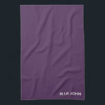 Lila Name von Blue John Geschirrtuch<br><div class="desc">Lila Name von Blue John</div>