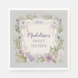 Lila Napkins Serviette