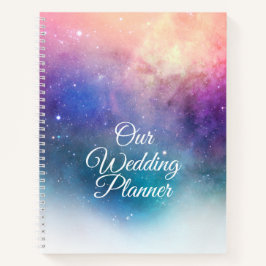 Lila Nebel Notizbuch