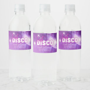 Lila Neon Pink Letzte Disco Junggeselinnen-Abschie