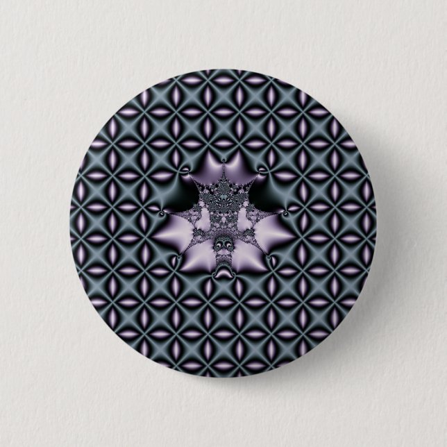 Lila Netz Button (Vorderseite)