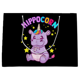 Lila NilpferdMais Nilpferd Mais Nilpferdliebhaber Große Geschenktüte