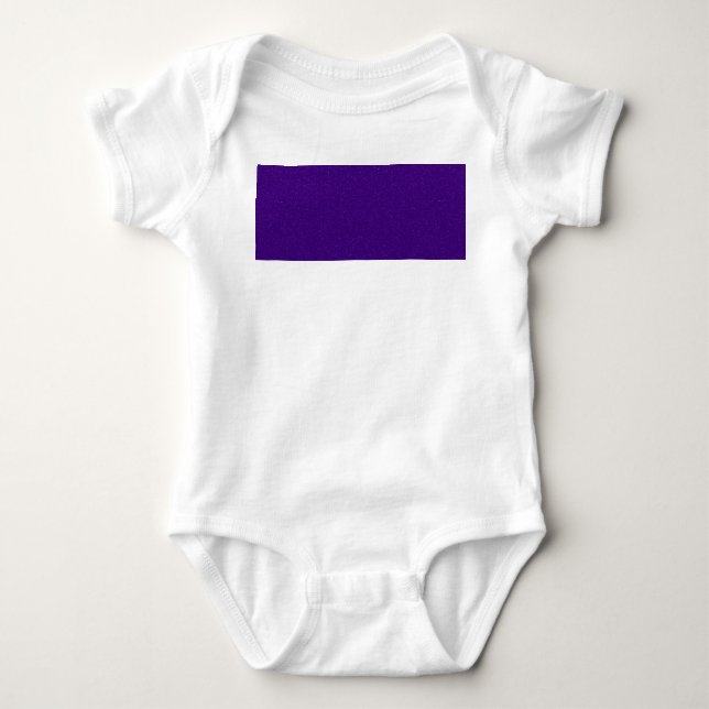 Lila Noise Custom Baby Bodysuit Baby Strampler (Vorderseite)