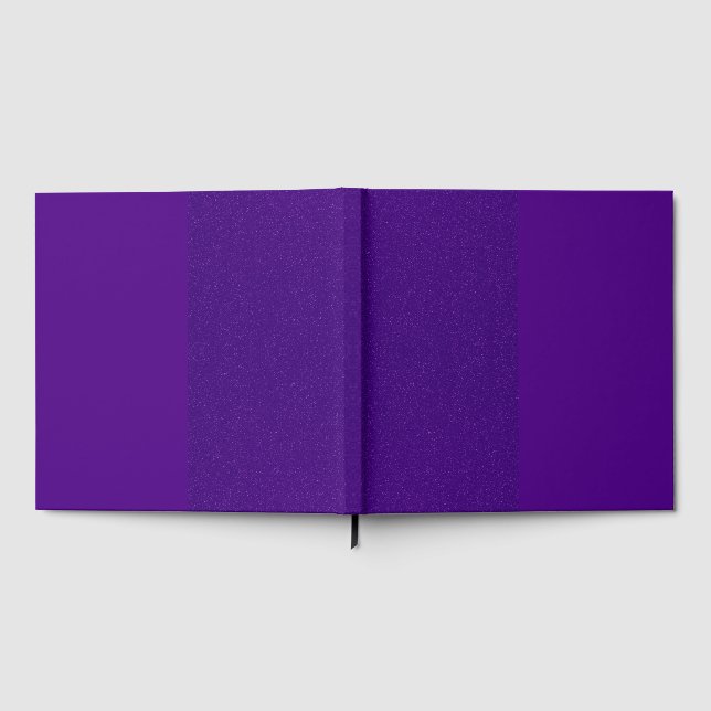 Lila Noise-Gästebuch - Anpassbar Gästebuch (Voll)