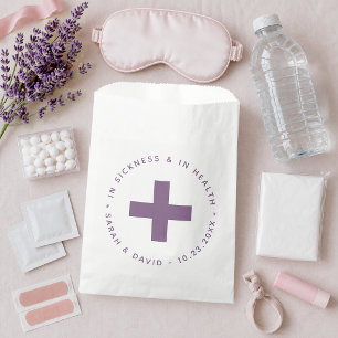 Lila Notfallkit für Kranken und Gesundheit Geschenktütchen