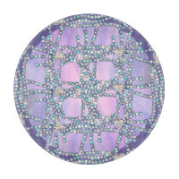 Lila Ocean Mermaid Cutting Board