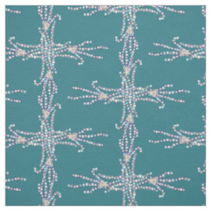 Lila Ocean Mermaid Fabric Stoff